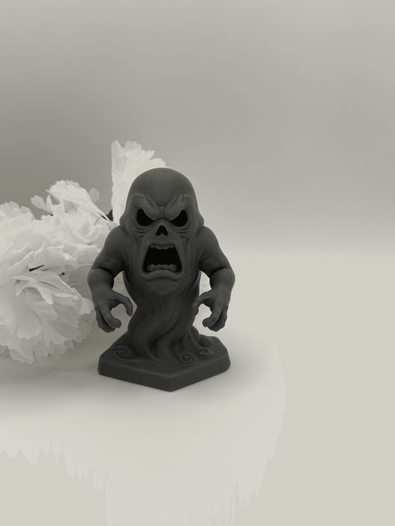 Ghost Monster PLA Art Print Horror Desk Decor
