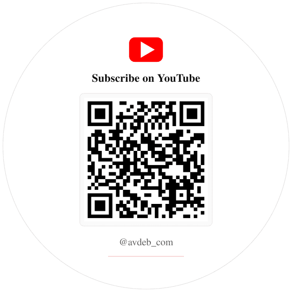 YouTube QR Code Sticker